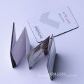 Full printed magnetic mini address phone book with mirror